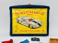 MATCHBOX: A large group of vintage 1:64 scale models, mostly Matchbox with Matchbox case [Location: Sydney] - 10