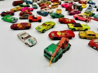 MATCHBOX: A large group of vintage 1:64 scale models, mostly Matchbox with Matchbox case [Location: Sydney] - 11