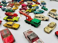 MATCHBOX: A large group of vintage 1:64 scale models, mostly Matchbox with Matchbox case [Location: Sydney] - 12