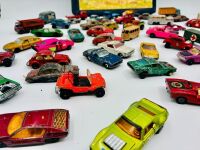 MATCHBOX: A large group of vintage 1:64 scale models, mostly Matchbox with Matchbox case [Location: Sydney] - 13
