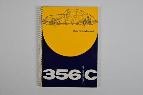 PORSCHE 356: An original and superlative 1963 Porsche 356 C Driver's manual