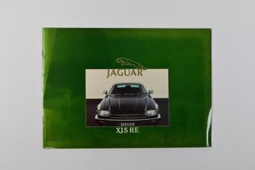 JAGUAR: A 1984 Jaguar XJ-S H.E fold-out sales brochure