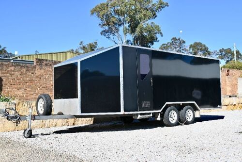 2023 Coastline TH7200 Tandem Axle Box Car Trailer - NO RESERVE [Location: Sydney]