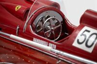 A modern, detailed model of the 1951 Timossi-Ferrari racing hydroplane Arno XI on stand, 21cm high, 91cm wide, 38cm deep [Location: Melbourne] - 6