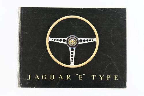 JAGUAR: A 1960's Jaguar "E" Type sales brochure