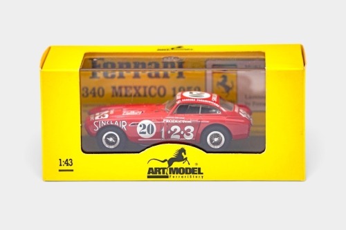 125 · 340 MEXICO: A 1:43 scale Art Model 1952 Ferrari 340 Mexico