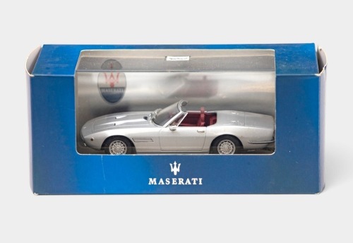 MASERATI: A 1:43 scale IXO Models Maserati Ghibli Spyder, 1 of 2112pcs, within box