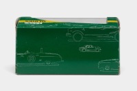 CELICA: A 1:43 scale Ebbro models Toyota Celica 1600GT in metallic blue, within box - 2