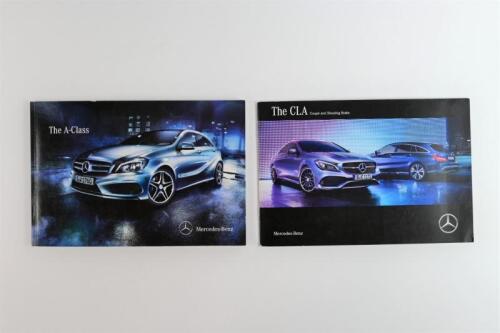 MERCEDES-BENZ: Two Mercedes-Benz sales brochures. B Class & CLA sales brochures