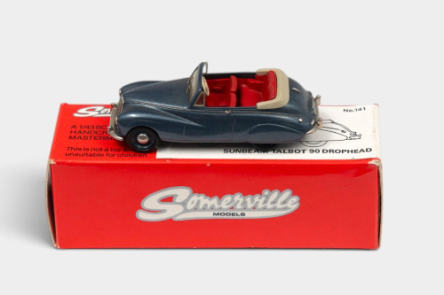 SUNBEAM: A 1:43 scale Somerville handcrafted model of a 1950 Sunbeam Talbot 90 Drophead