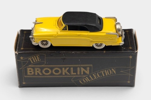 DODGE: A 1:43 scale Brooklin Collection White Metal model of a 1954 Dodge Royal 500 Convertible