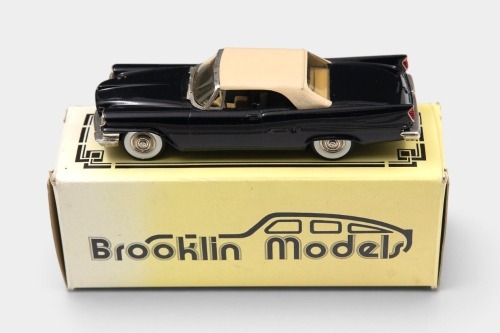CHRYSLER: A 1:43 scale Brooklin Collection White Metal model of a 1959 Chrysler 300E Convertible