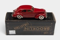 HUPMOBILE: A 1:43 scale Brooklin Collection White Metal model of a 1941 Hupmobile Model 115R Skylark Custom Touring Sedan - 2