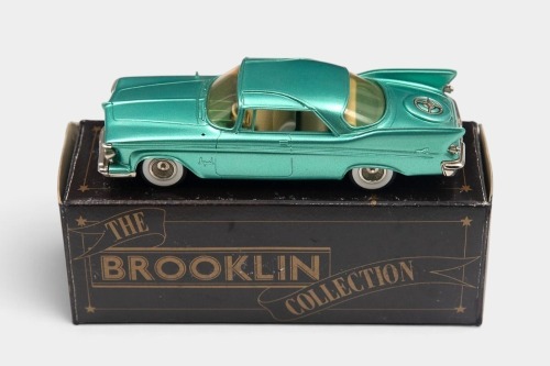 IMPERIAL: A 1:43 scale Brooklin Collection White Metal model of a 1961 Imperial by Chrysler 'Southampton Customs' Coupe