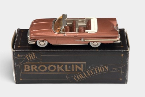 163 · IMPALA: A 1:43 scale Brooklin Collection White Metal model of a 1960 Chevrolet Impala