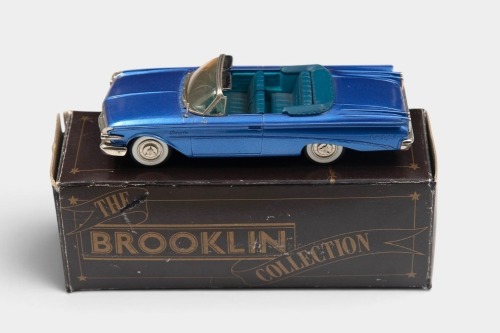 171 · EDSEL: A 1:43 scale Brooklin Collection White Metal model of a 1960 Ford Edsel Convertible