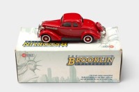 PLYMOUTH: A 1:43 scale Brooklin Collection White Metal model of a 1935 Plymouth 5-Window Coupe