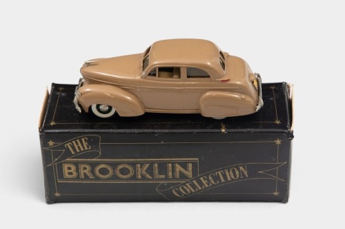 GRAHAM: A 1:43 scale Brooklin Collection White Metal model of a 1939 Graham Combination Coupe