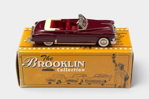 176 · CHRYSLER: A 1:43 scale Brooklin Collection White Metal model of a 1951 Chrysler Imperial Convertible
