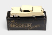 FORD FAIRLANE: A 1:43 scale Brooklin Collection White Metal model of a 1957 Ford Fairlane Skyliner