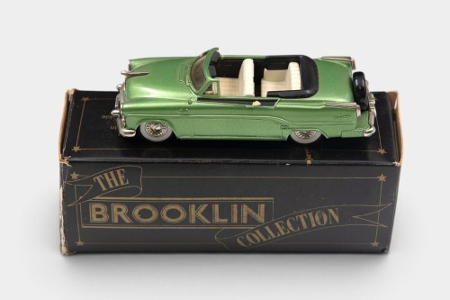 DODGE: A 1:43 scale Brooklin Collection White Metal model of a 1954 Dodge Royal Convertible