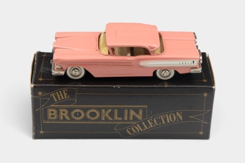 FORD EDSEL: A 1:43 scale Brooklin Collection White Metal model of a 1958 Ford Edsel Citation Two Door Hardtop