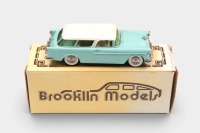 CHEVROLET: A 1:43 scale Brooklin Collection White Metal model of a 1955 Chevrolet Nomad - 2