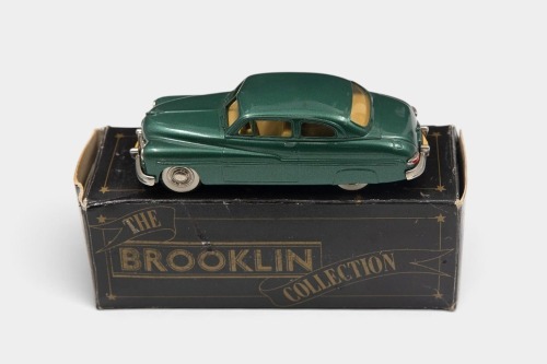 198 · MERCURY: A 1:43 scale Brooklin Collection White Metal model of a 1949 Mercury 2 Door Coupe