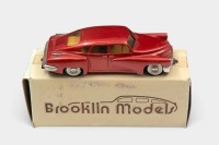 TUCKER: A 1:43 scale Brooklin Collection White Metal model of a 1948 Tucker Torpedo Model No.2 - 2