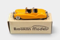 CHRYSLER: A 1:43 scale Brooklin Collection White Metal model of a 1940 Chrysler Newport 'Le Baron' Model No.8