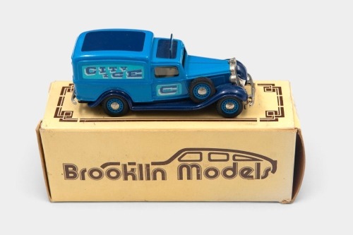 DODGE: A 1:43 scale Brooklin Collection White Metal model of a 1935 Dodge Delivery Van in 'City Ice' livery