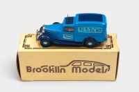DODGE: A 1:43 scale Brooklin Collection White Metal model of a 1935 Dodge Delivery Van in 'City Ice' livery - 2
