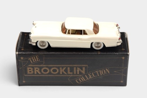 CONTINENTAL: A 1:43 scale Brooklin Collection White Metal model of a 1957 Continental MKII