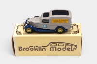 DODGE: A 1:43 scale Brooklin Collection White Metal model of a 1938 Dodge Delivery Van in 'Apothneek de Korenbloem' Netherlands livery