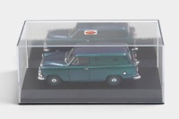 FC HOLDEN: A Trax 1:43 scale Holden FC panel van model, finished in harlequin paintwork changing from a green colour to purple depending on the light, this is the Trax club 2016 model