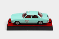 HQ BELMONT: A Trax 1:43 scale Holden HQ Belmont sedan model, finished in an aqua paintwork with the Frankston radio cabs livery, part of the Aussie taxi series of models, model number TR17K