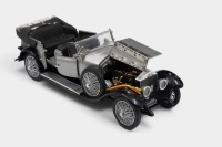 ROLLS ROYCE: A Franklin Mint 1:24 scale 1925 Rolls Royce silver ghost model - 3