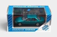 FORD: A 1:43 scale model by Paradise Garage of the Ford EF Falcon Futura in Reef Green Metallic, complete with original packaging