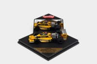 RENAULT: A 1:43 scale Quartzo Renault RS01/1 Formula 1 car as driven by J.P. Jabouille in the 1977 British Grand Prix