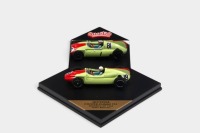 COOPER: A 1:43 scale Quartzo model of the Cooper Climax T51 as driven by Tony Brooks, Monaco Grand Prix 1960