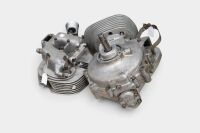 BSA: A BSA 500cc Goldstar parts engine, thought to be from a factory scrambler racebike [Location: Melbourne]