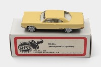 PLYMOUTH: A 1:43 scale white metal US Mint Model, 1969 Plymouth GTX. Within box