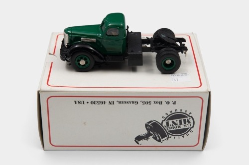 INTERNATIONAL: A 1:43 scale white metal US Mint Model, 1947 International KB-12 Truck