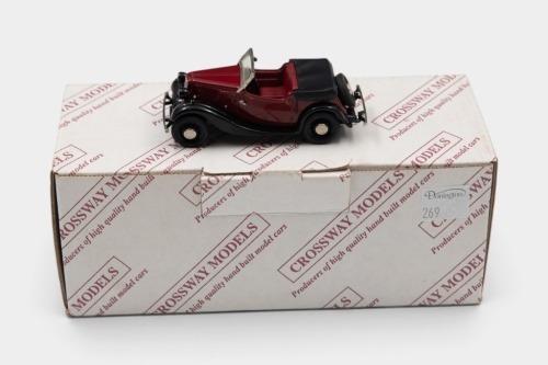 MORRIS: A 1:43 scale hand-built model by Crossway Models of a Morris 8 2 Seater 'Open'