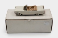CHRYSLER: A 1:43 scale hand-built white metal model by Madison Models/SMTS of a 1957 Chrysler 300c convertible