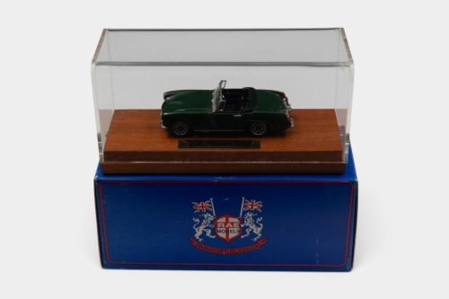AUSTIN HEALEY: A 1:43 scale hand-built white metal by RAE Models of an Austin Healey Sprite