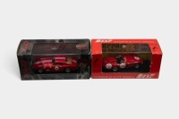 FERRARI: Two 1:43 scale Ferrari models, including a Best Model Ferrari 750 Monza (Sebring 1955) and a Bang Model Ferrari 250 GT (Mille Miglia Recall 1998)