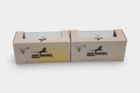 FERRARI DINO: Two 1:43-scale Ferrari Dino SP models by Art Model. Includes Targa Florio 1962 & Nurburgring 1962 liveries - 2