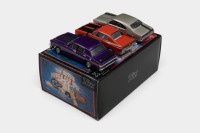 TRAX: A 1:43 scale Trax Models 3-car set 'The Aussie Muscle Car War of 71' comprising Holden HK Monaro Coupe, Valiant R/T Charger, and a Ford XY Falcon GTHO Phase III - 4