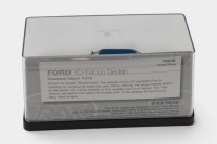 XD FALCON: A 1:43 scale Trax Ford Falcon XD GL Sedan in Oxford Blue - 2